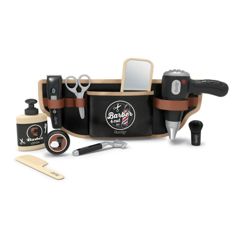 Playset Smoby BARBER & CUT BELT Svart