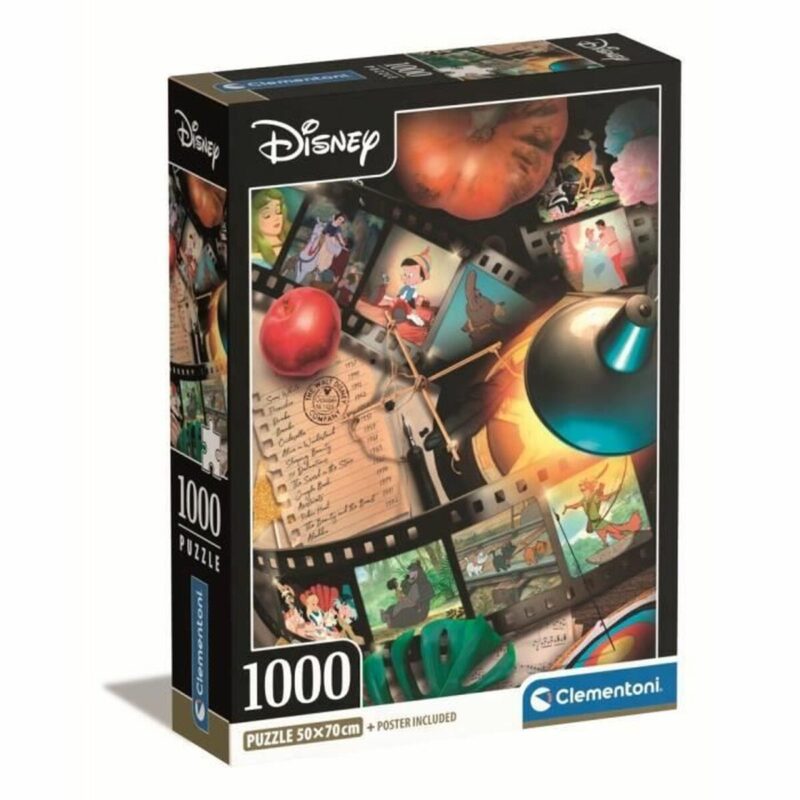 Pussel Clementoni Classic Movies Disney 1000 Delar