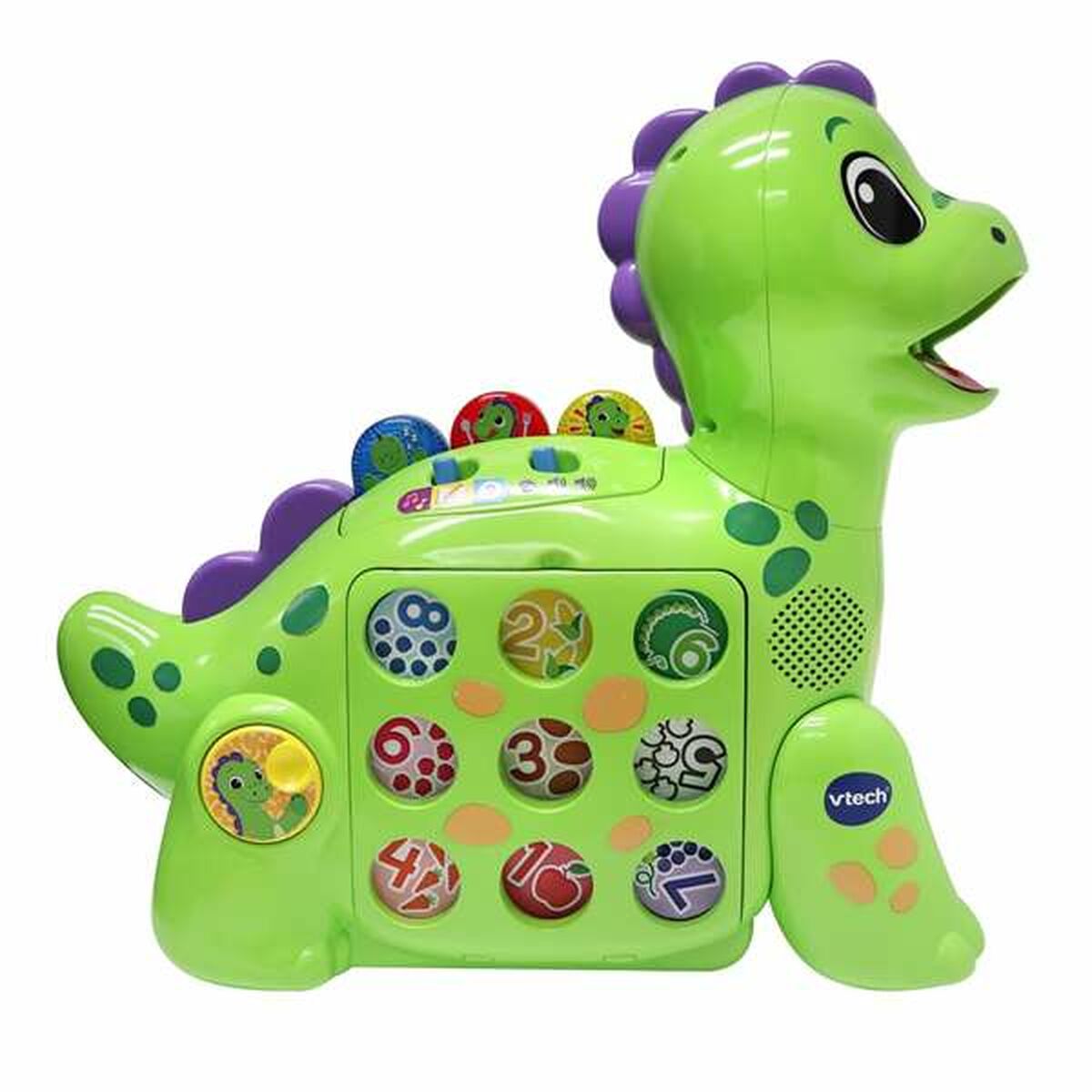 Interaktiv leksak Vtech 35 x 13,3 x 33 cm Grön Dinosaurie Interaktiv leksak Teckning Magnetic Äpple