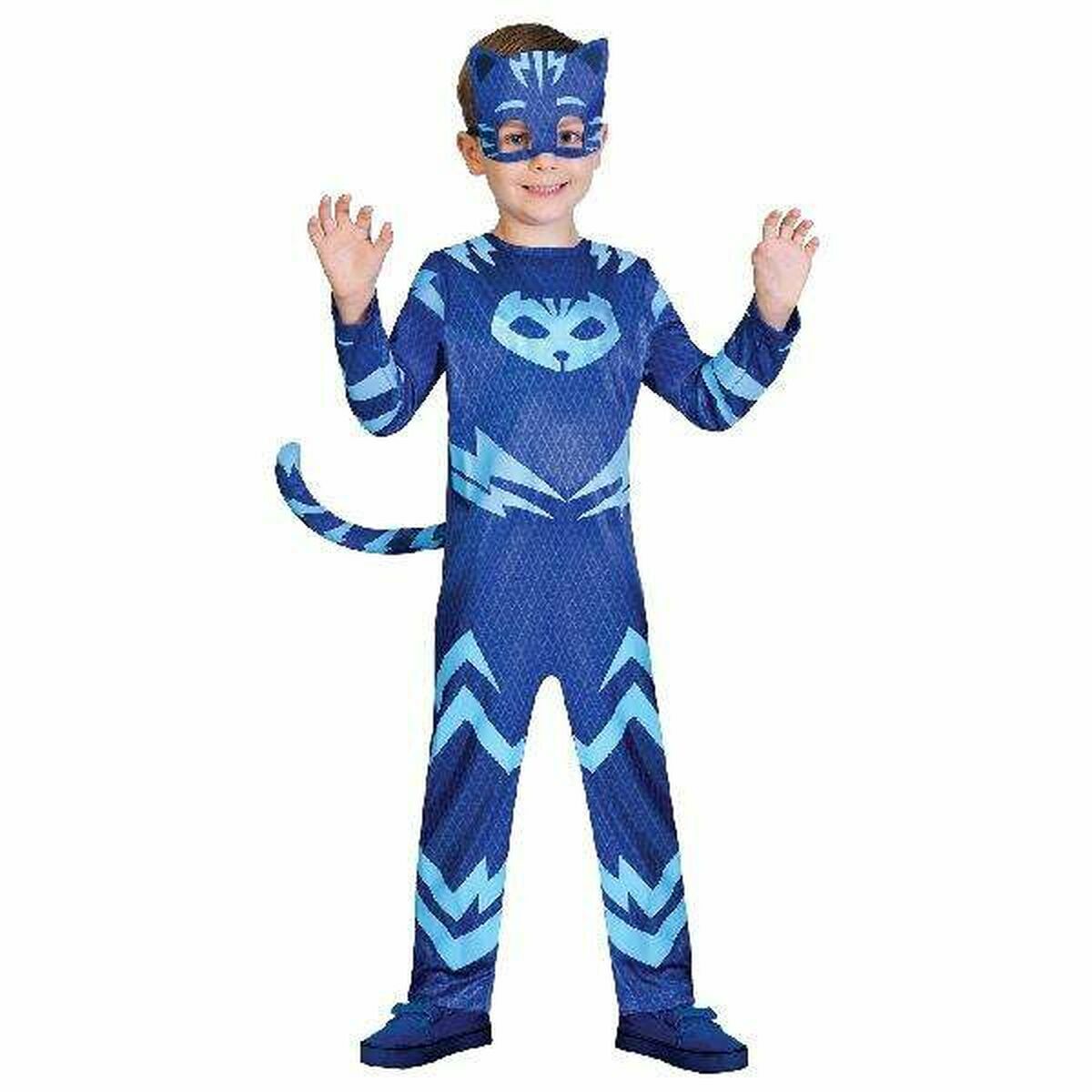 Maskeraddräkt för barn PJ Masks Catboy  3 Delar 7-8 år