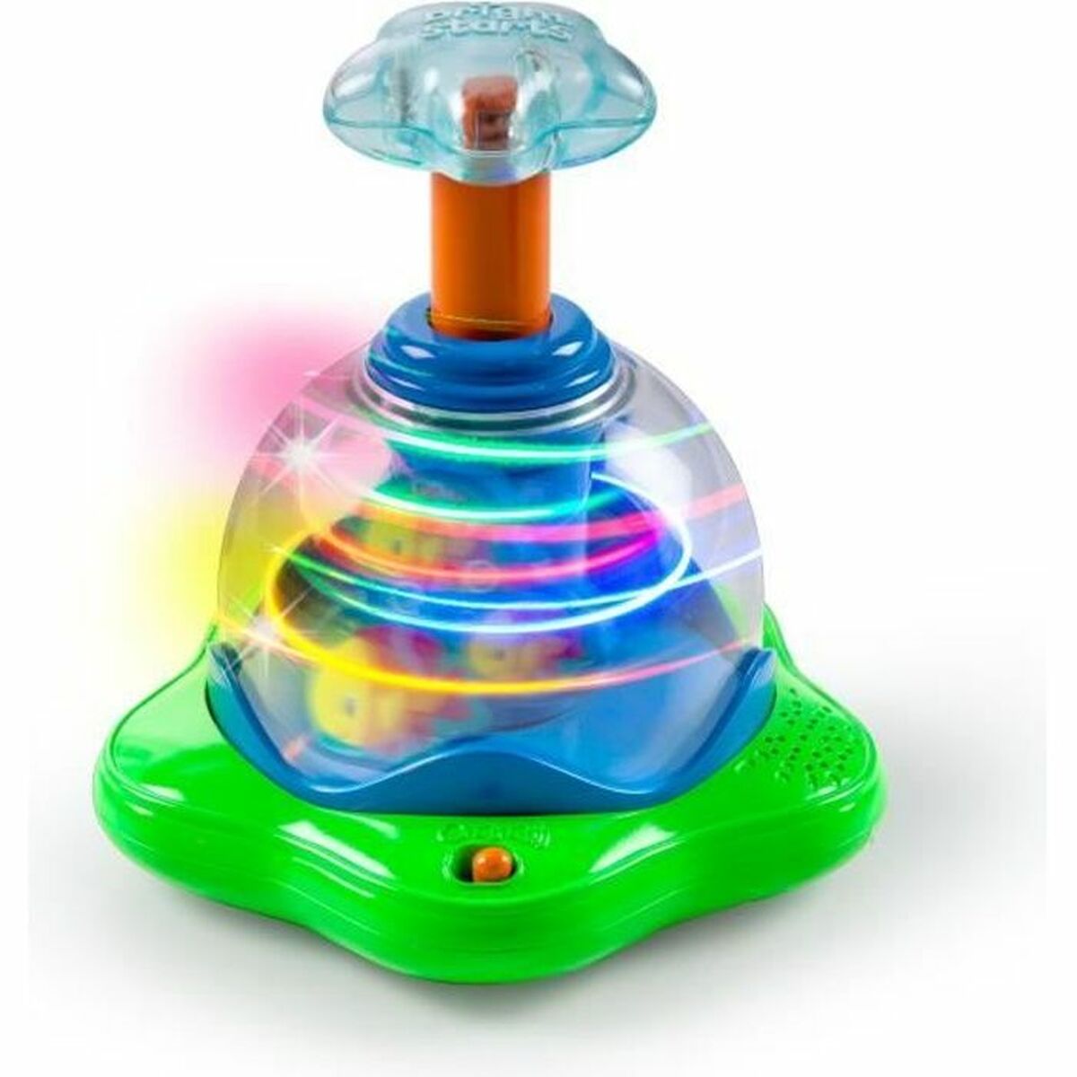 Bebisleksak Bright Starts Musical Star Toy Press &amp; Glow Spinner