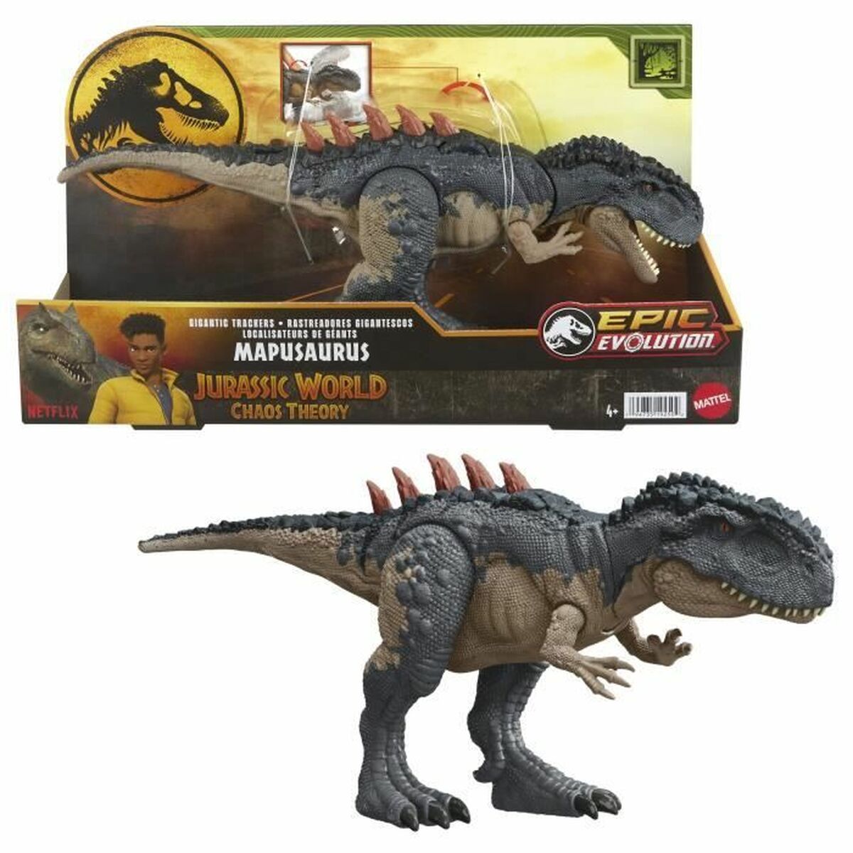 Actionfigurer Jurassic World Mapusaurus HTK81 Dinosaurie Ljud