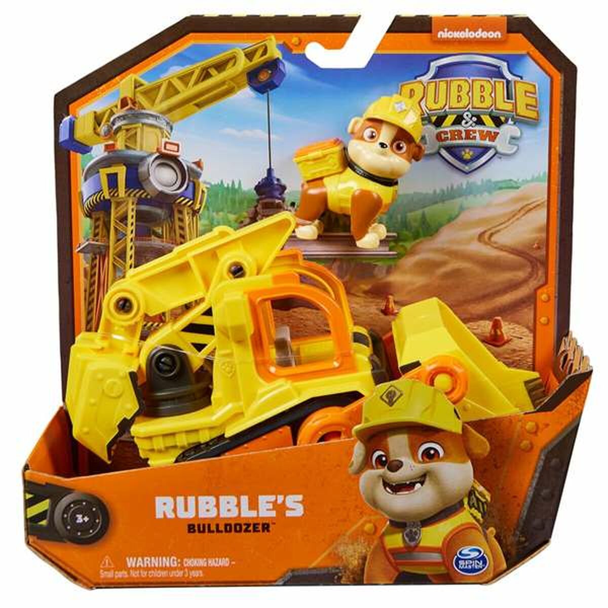 Actionfigurer The Paw Patrol Rubble Crew