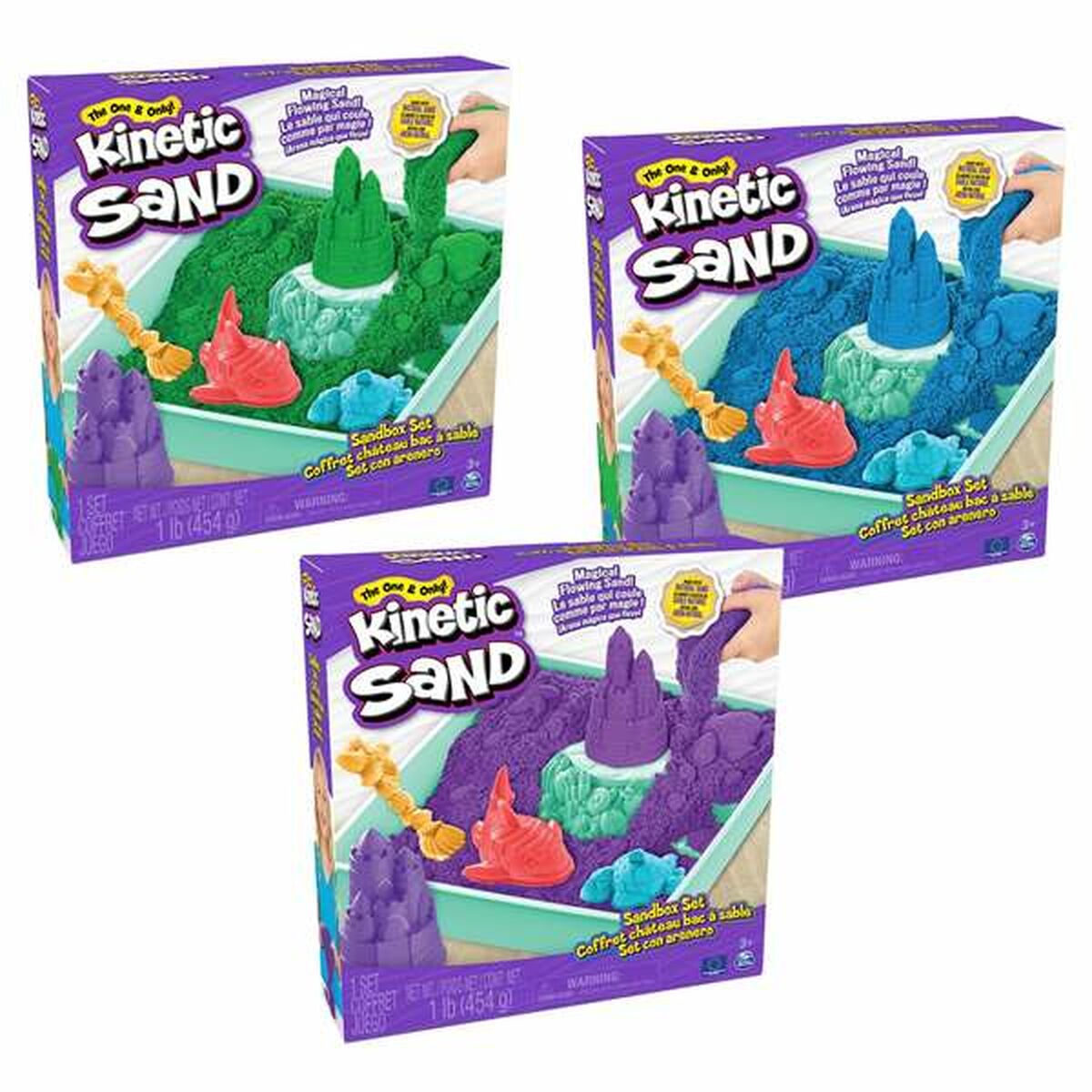 Magisk sand Spin Master Kinetic Sand 27 x 28 x 6 cm