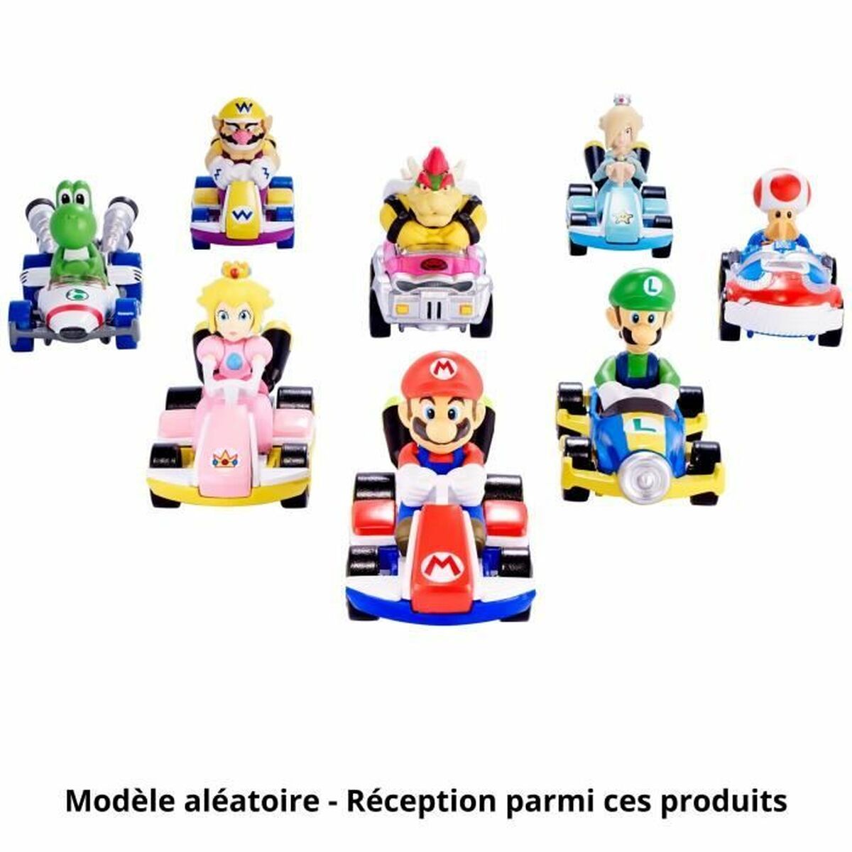 Liten leksaksbil Hot Wheels Mario Kart 1:64