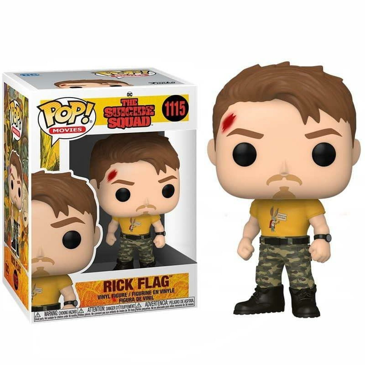 Samlingsfigurer Funko Pop! The Suicide Squad - Rick Flag Nº1115