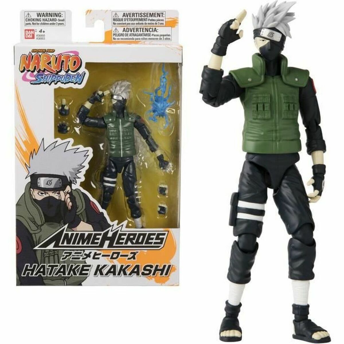 Actionfigurer Bandai Kakashi Hatake 17 cm