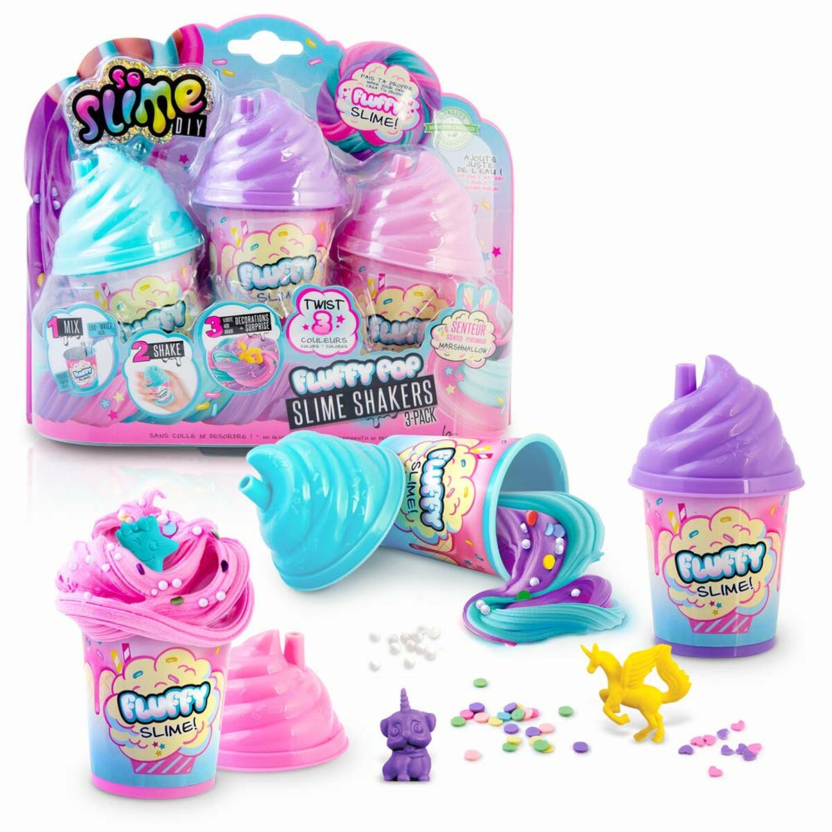 Modellera Spel Canal Toys Fluffy Slime Kit