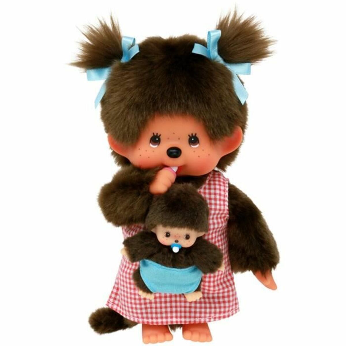 Mjukisleksak Bandai Monchhichi Maman &amp; Baby plush 20 cm