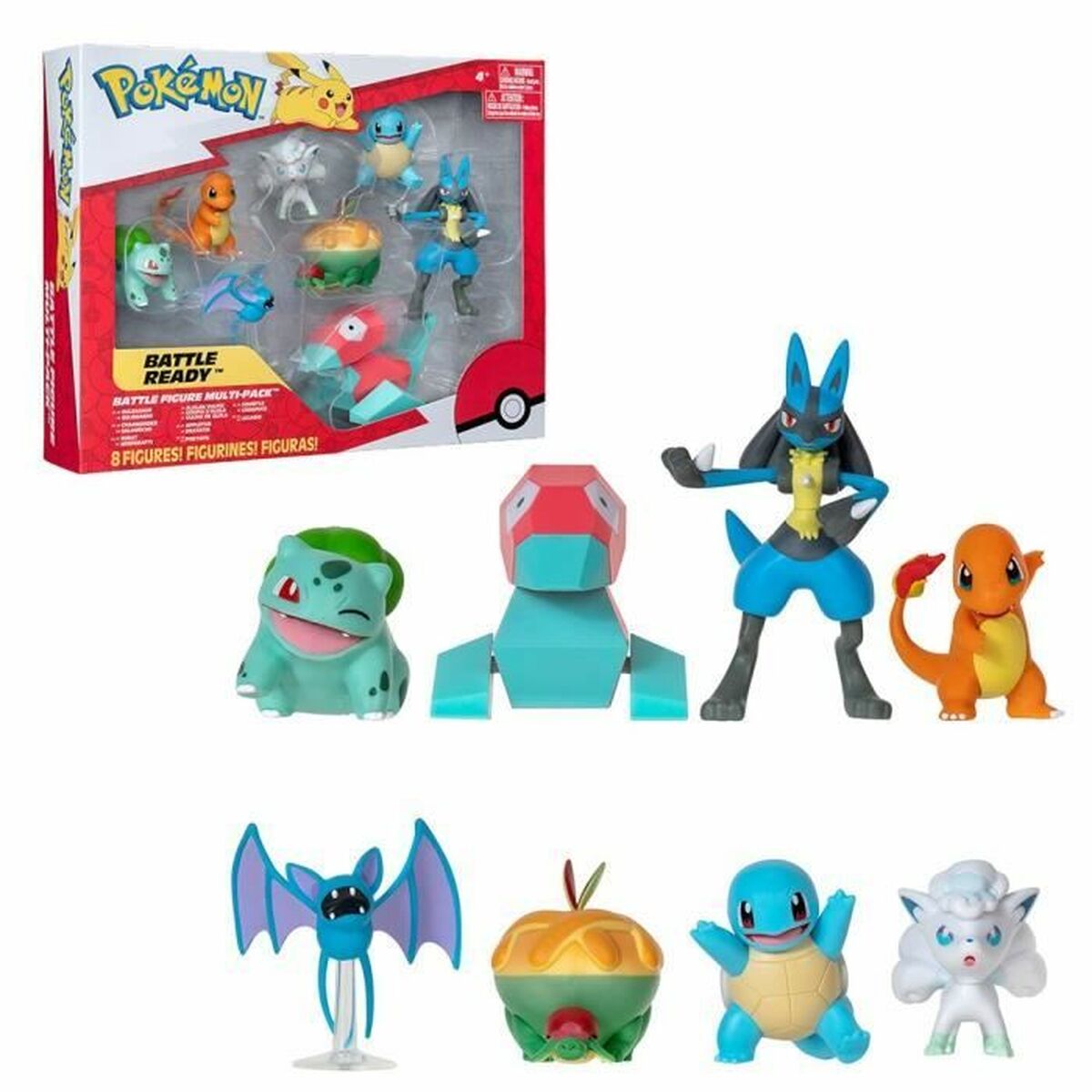 Sats med figurer Pokémon JW3063 8 Delar