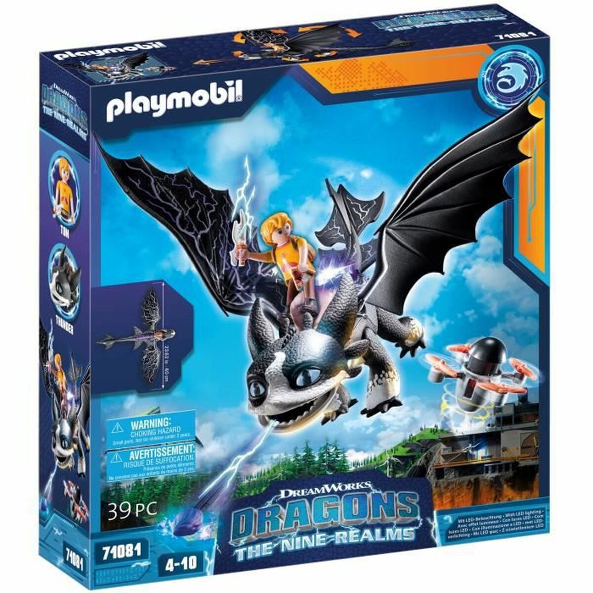 Playset Playmobil 71081 Drake