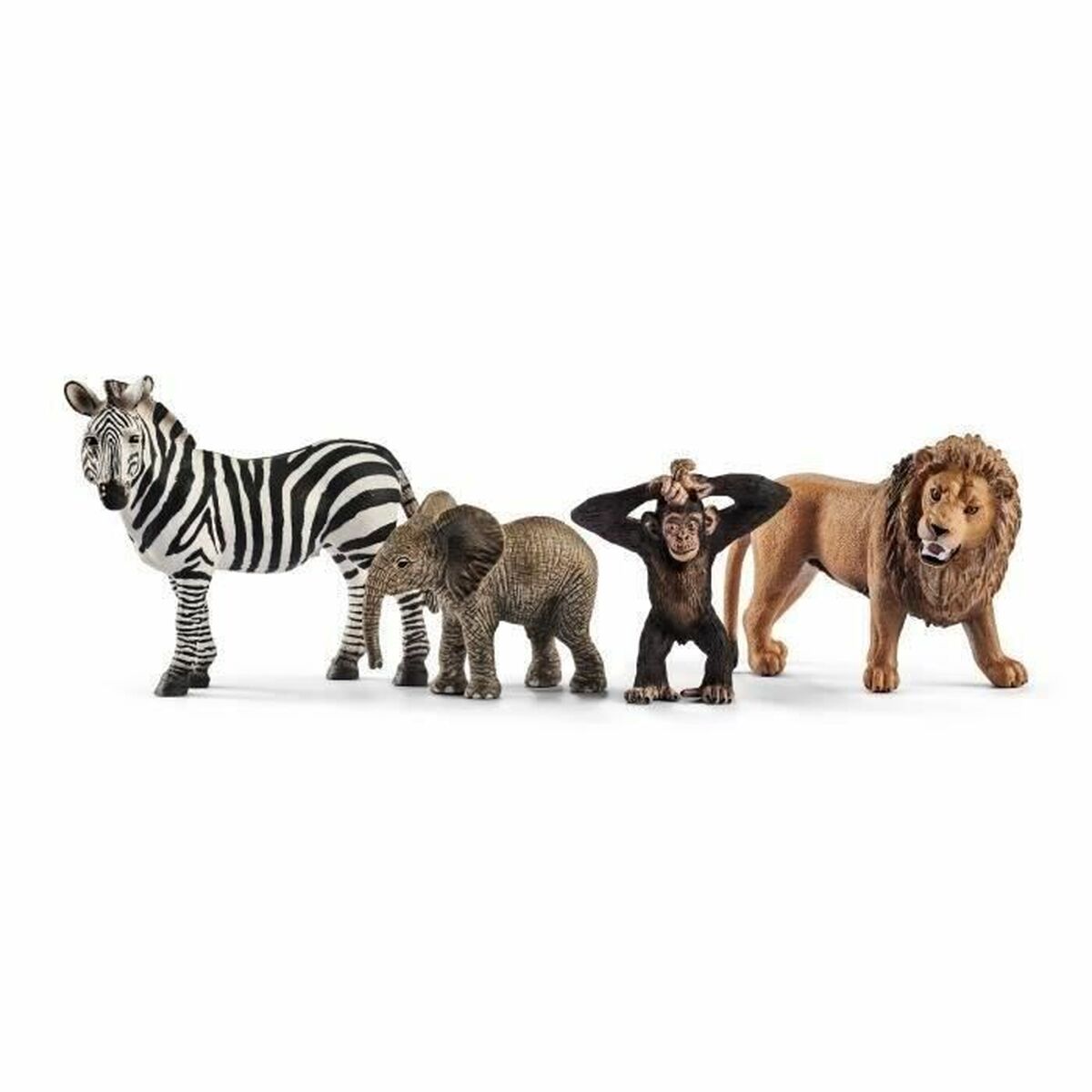 Djurfigurer Schleich 42387 Wild Life: Safari 4 Delar Plast