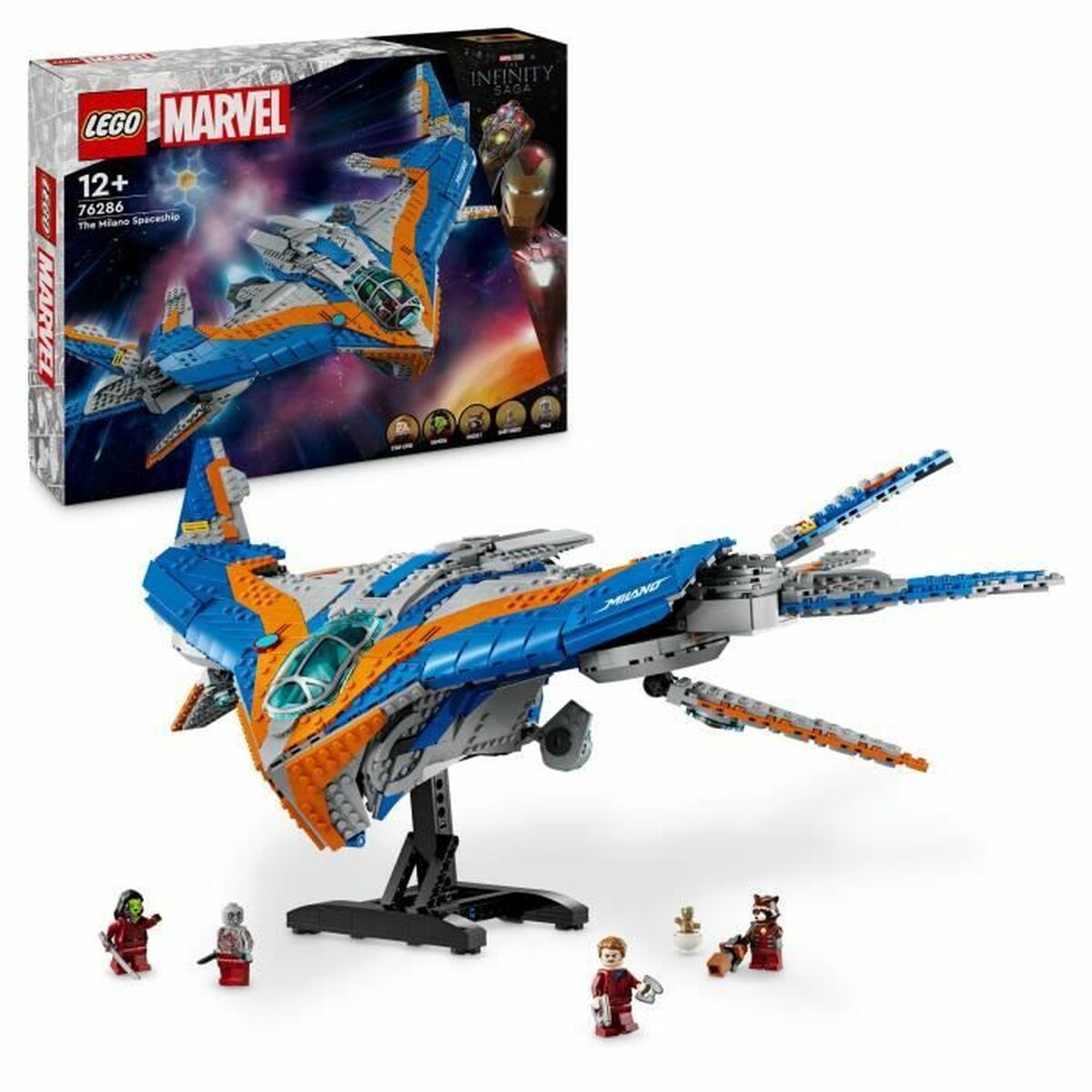 Byggsats Lego 76286 Guardians of the Galaxy: Milano Starship Multicolour 2090 Delar