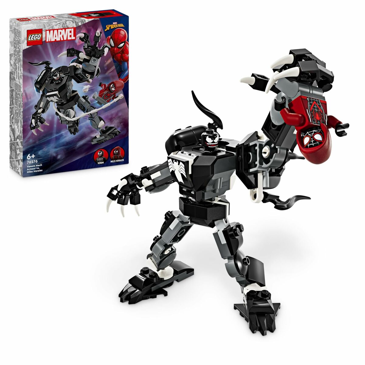 Byggsats Lego 76276 Marvel Venom Mech Armour vs. Miles Morales