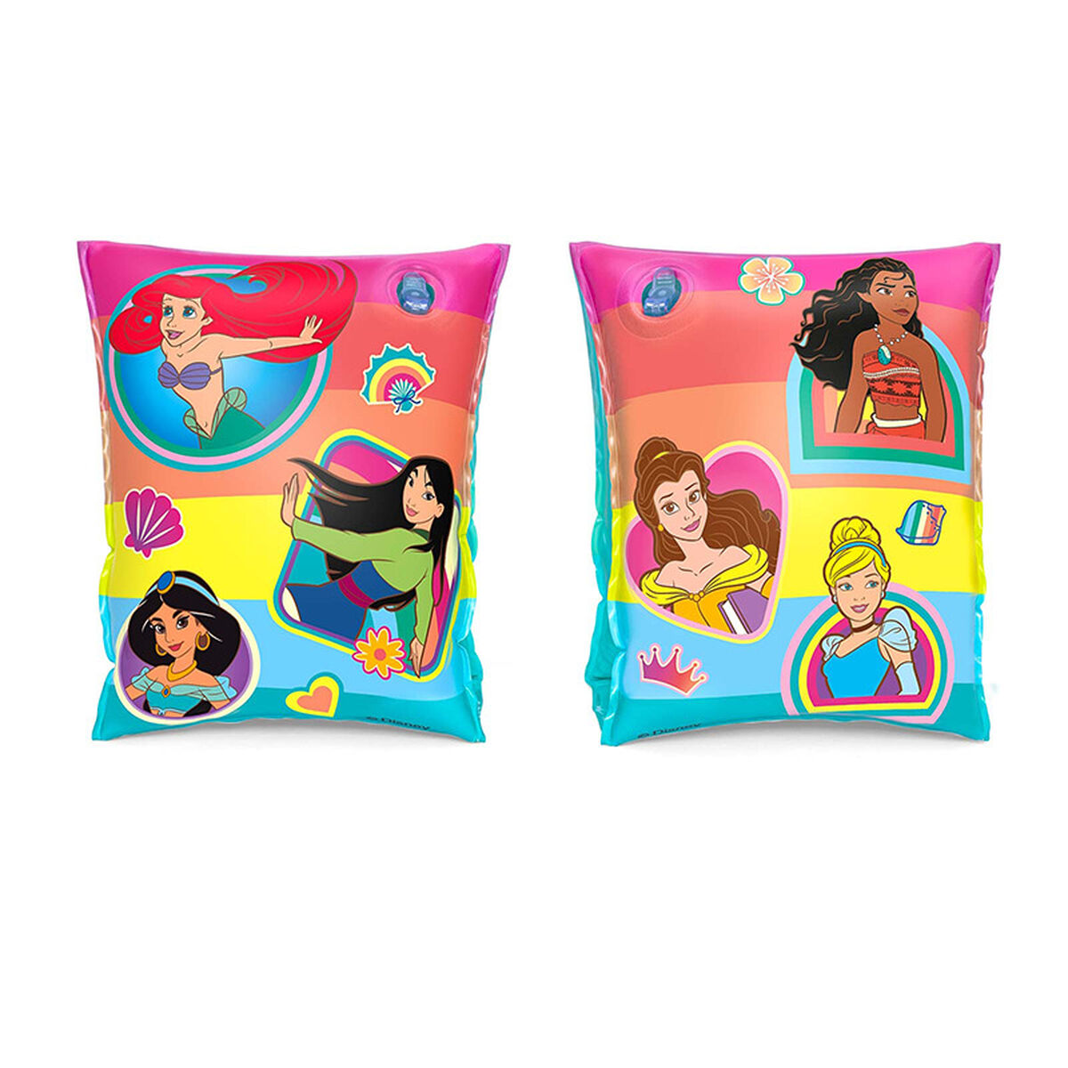 Bestway Uppblåsbara Disney Prinsessor Armringar 23x15 cm +3 till 6 År Strand och Pool 91041