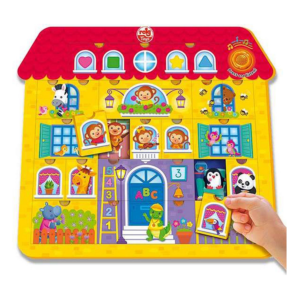 Pussel Reig Constructor House Musik 21 Delar 17 x 37 x 41,5 cm (17 x 37 x 41,5 cm)