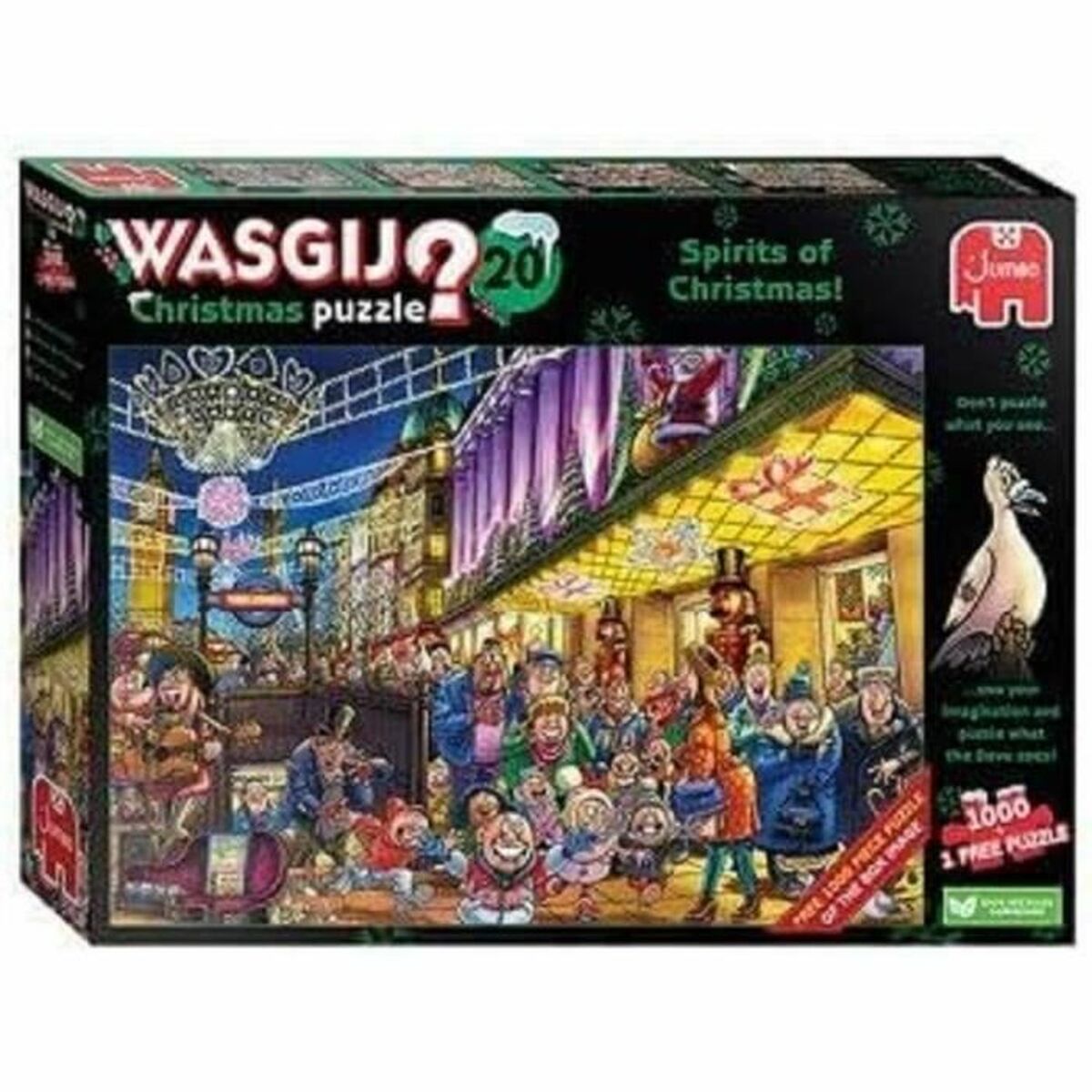 Pussel Jumbo Wasgij Spirits Of Christmas