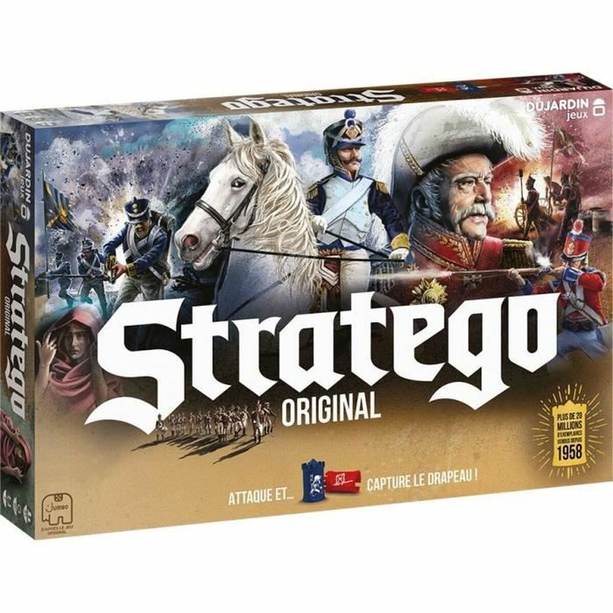 Sällskapsspel Dujardin Stratego Original 3.0 Jumbo (FR)