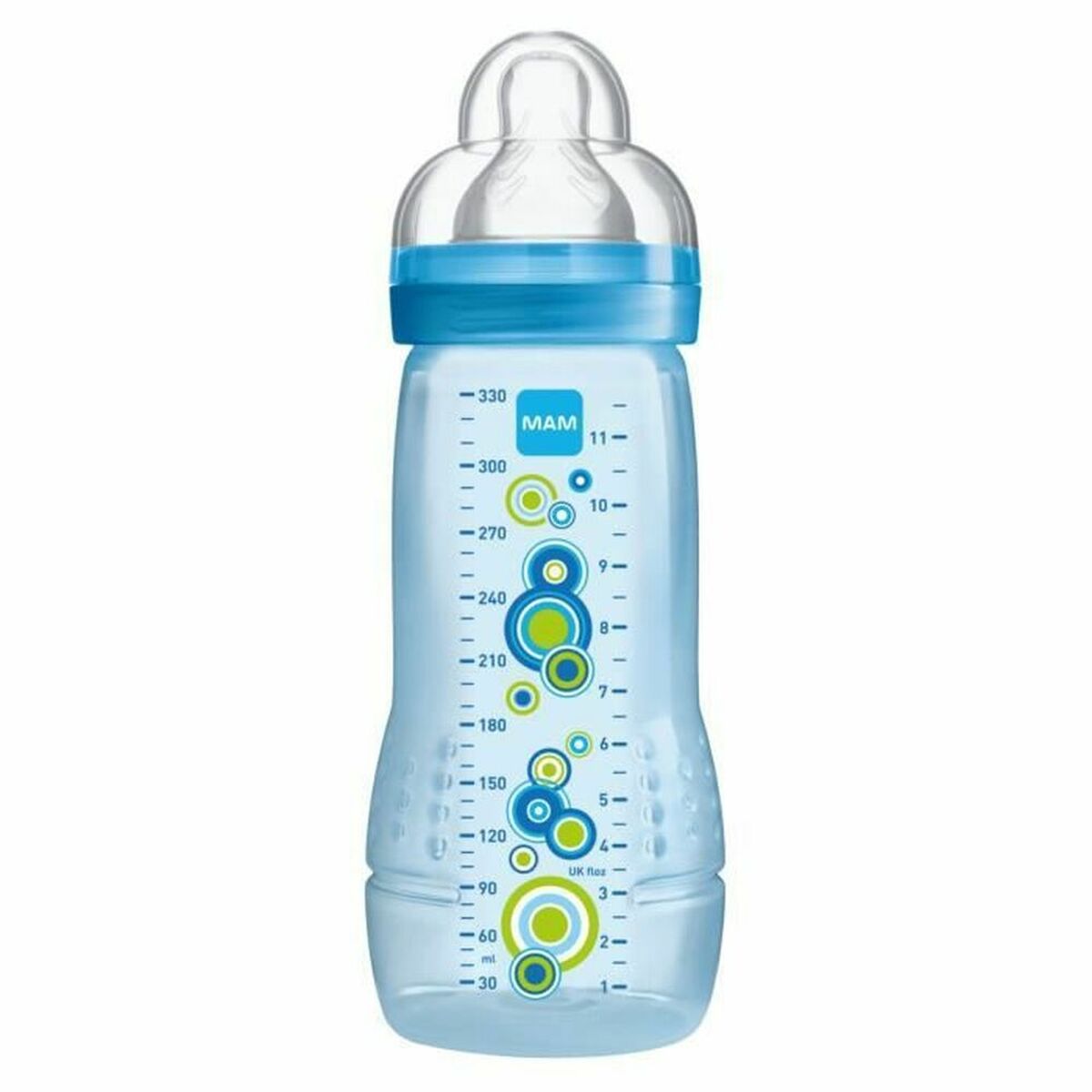 Nappflaska MAM Easy Active Blå 330 ml