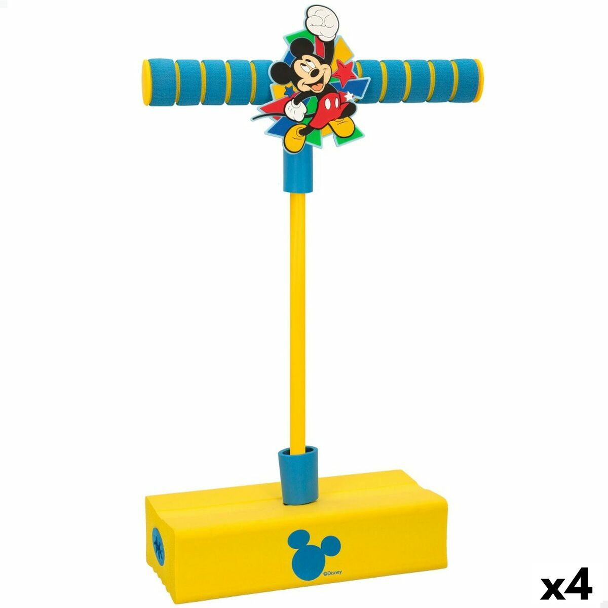 Pogobouncer Mickey Mouse 3D Gul Barn (4 antal)